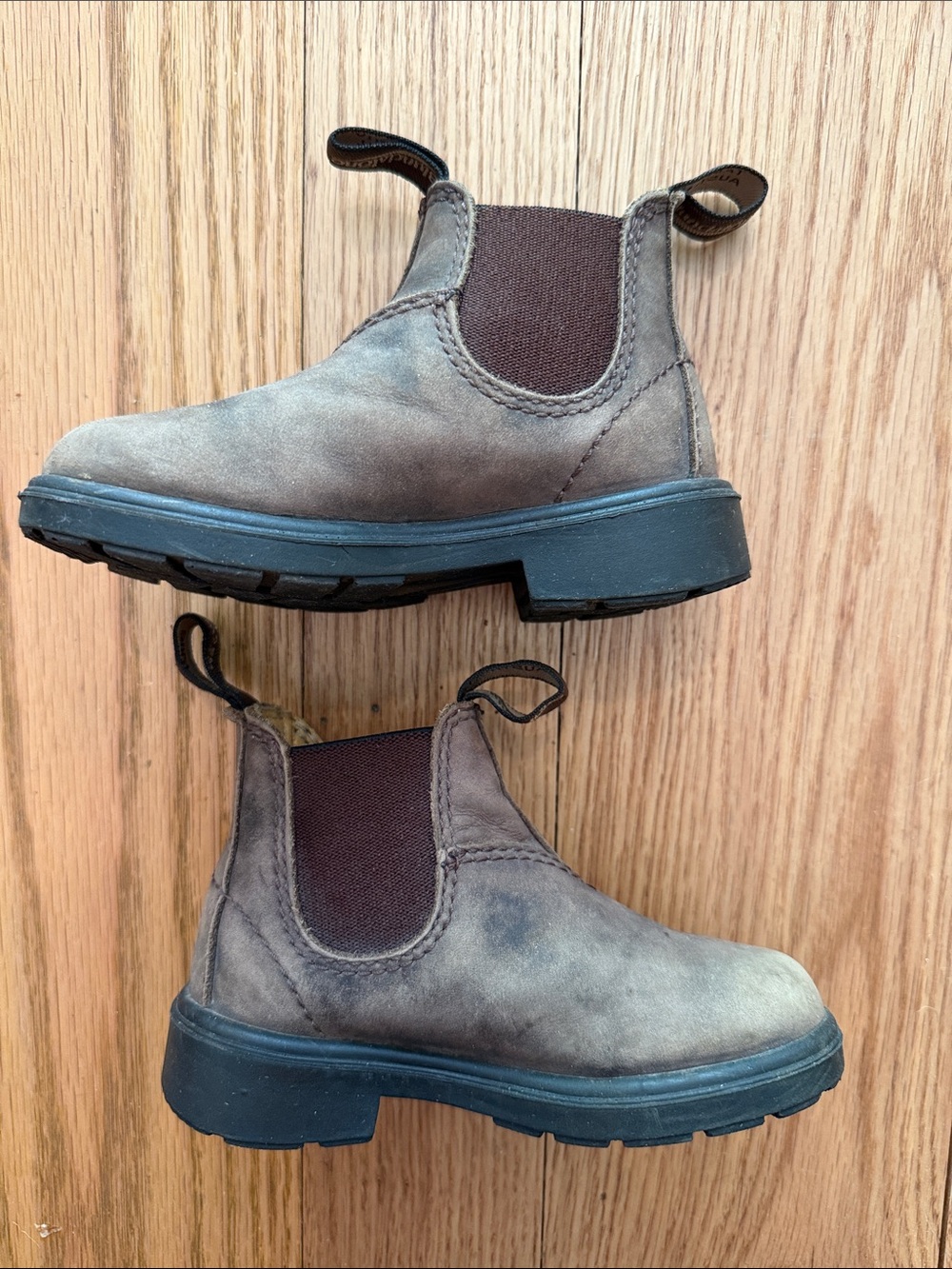 Blundstone Toddler Size 7 Dark Brown Pull-On Chelsea Boots - Picture 3 of 6